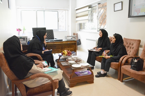 دیدار مدیر پرستاری دانشگاه علوم پزشکی شهید بهشتی